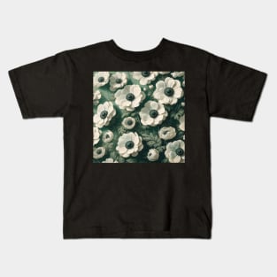 Anemone Flowers Kids T-Shirt